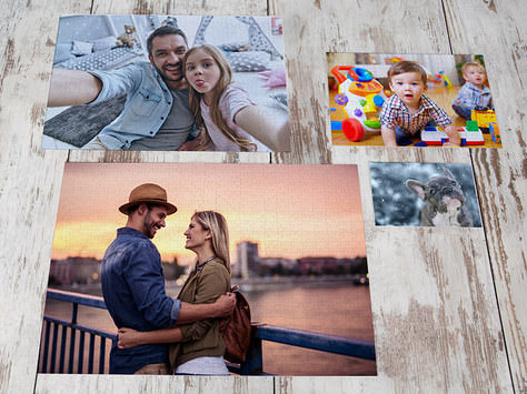 Bedrucktes Foto-Puzzle