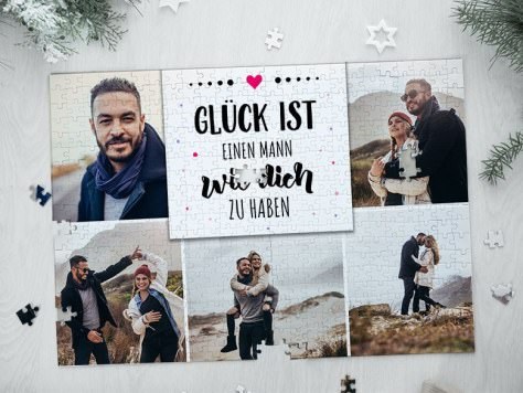 Bedrucktes Foto-Puzzle
