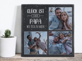 Schieferplatte für Papa