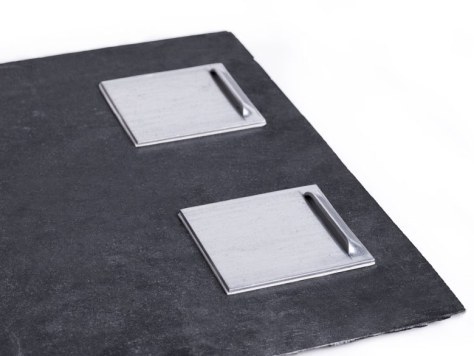 Schieferplatte Wandaufhängung