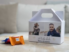 Bedruckte Süßigkeitenverpackung