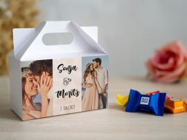 Personalisierte Süßigkeiten Hochzeit