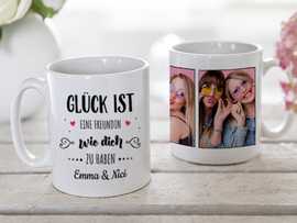 Fototasse Freundschaft