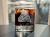 Universalglas mit Fotogravur