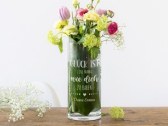 Gravierte Vase