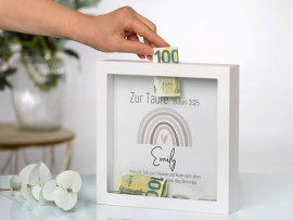 Bilderrahmen-Spardose