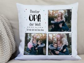 Fotokissen für Opa