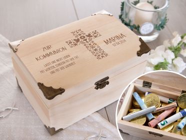 Schatztruhe mit Geld