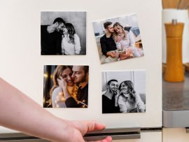 Magnetische Foto-Kacheln