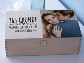 Geschenkbox zum Valentinstag für Männer