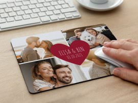 Mauspad mit Foto