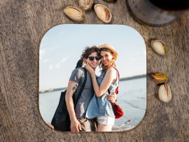 Foto-Untersetzer Valentinsgeschenk Mann