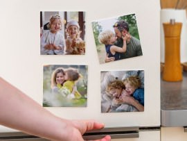 Magnetische Foto-Kacheln