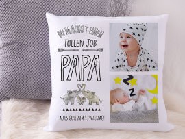 Kissen Geschenk zum ersten Vatertag