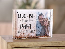 Schüttelrahmen als Vatertagsgeschenk