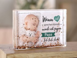 Schüttelrahmen Geschenk erster Vatertag