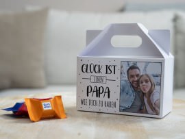 Süßigkeitenbox als Geschenk für Papa