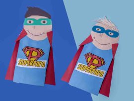 DIY Schokoladenverpackung für Papa