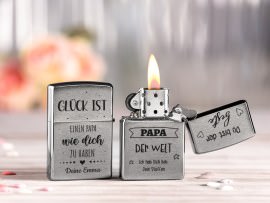 Zippo Feuerzeug mit Gravur