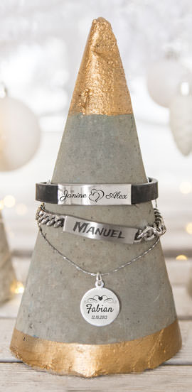 Armband mit Gravur