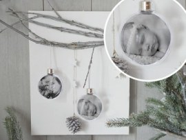 Weihnachtskugel als moderne Weihnachtsdeko