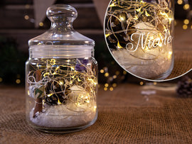 Keksglas als Geldgeschenkverpackung