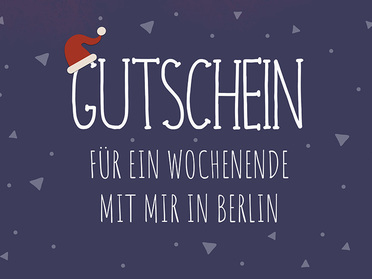 Vorlage Weihnachtsgutschein