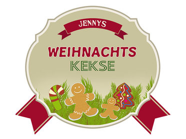 Motiv für Weihnachtskekse