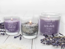 Kerze als Weihnachtsgeschenk basteln