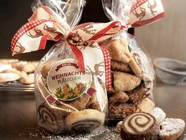 Aufkleber für Plätzchen