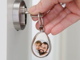 Schlüsselanhänger mit Foto