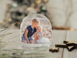 Schneekugel Geschenkidee Weihnachten