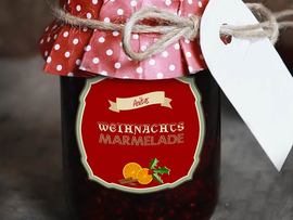 Selbstgemachte Marmeladen als Wichtelgeschenk verschenken