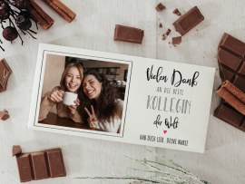 Foto-Schokolade Wichtelgeschenk